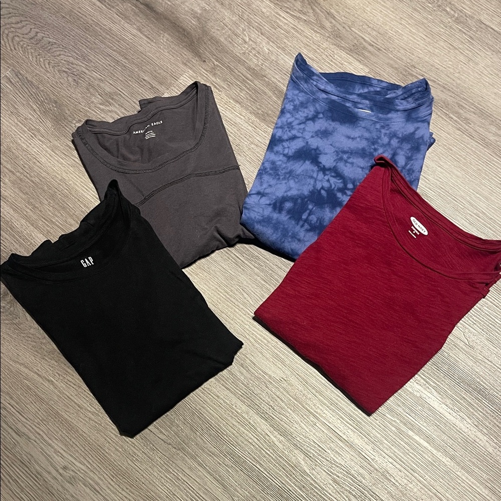 GAP, American Eagle, and Old Navy T-Shirts Set